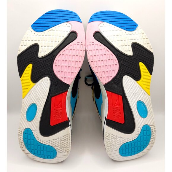 PUMA RS-Fast Colorful Olympics International Flags Running Shoes Size 4 (Unisex) - Picture 11 of 12